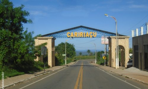 Caririaçu - Pórtico na entrada da cidade