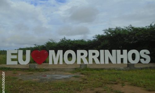 Morrinhos - Letreiro na entrada da cidade