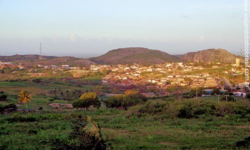 Serra de São Bento - Vista parcial da cidade