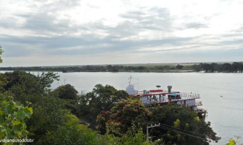 Ladário - Rio Paraguai visto do Mirante Pantaneiro