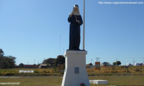 Santa Rita do Pardo - Imagem em homenagem a Santa Rita