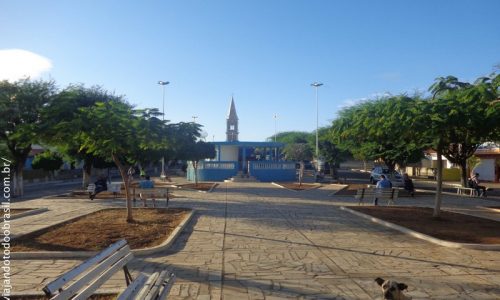 São José de Piranhas - Praça Domingos Leite da Silva